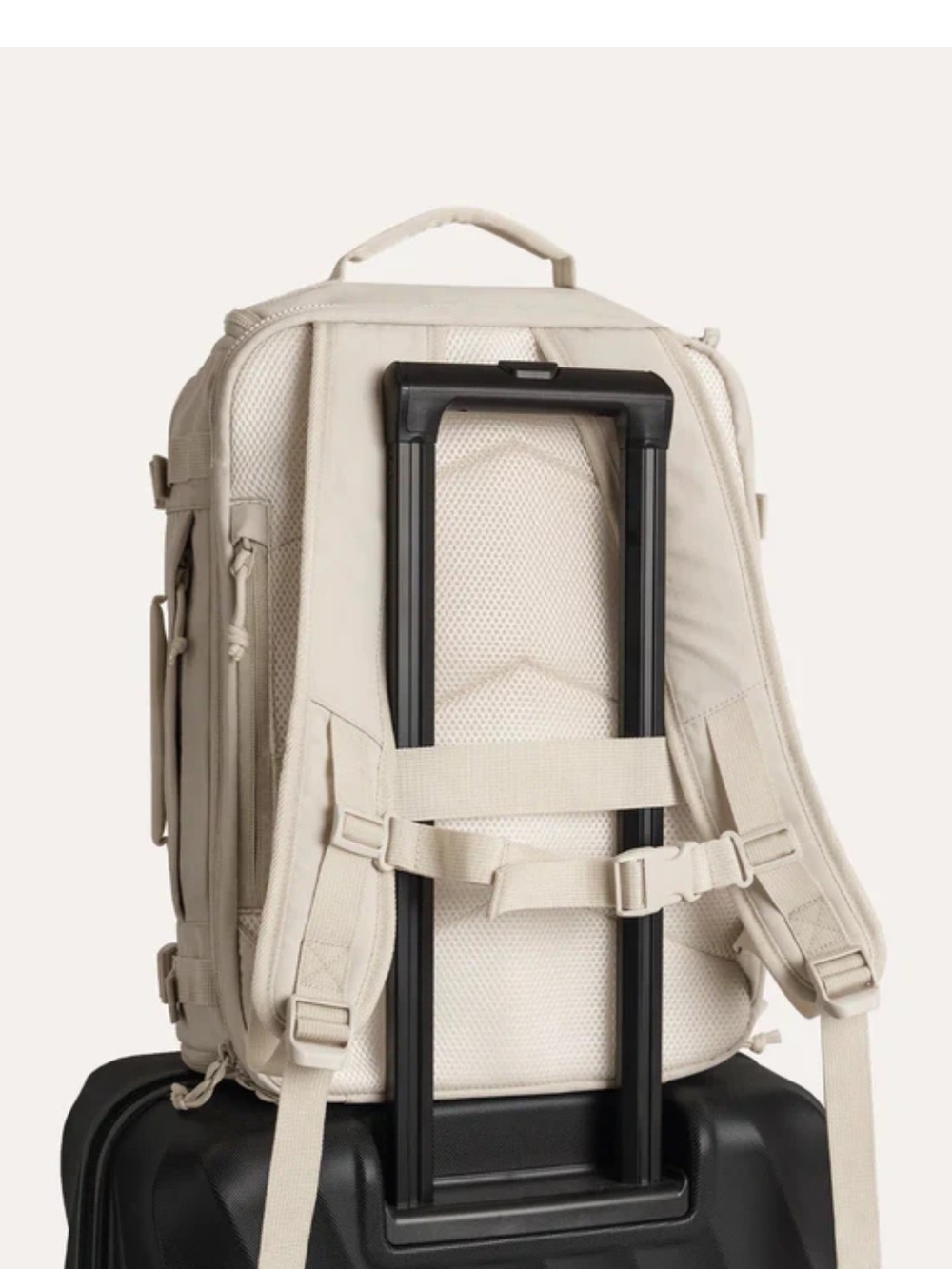 Bag Smart Men's And Women Convertible Travel Backpack in Light Beige - Picture 9 of 13